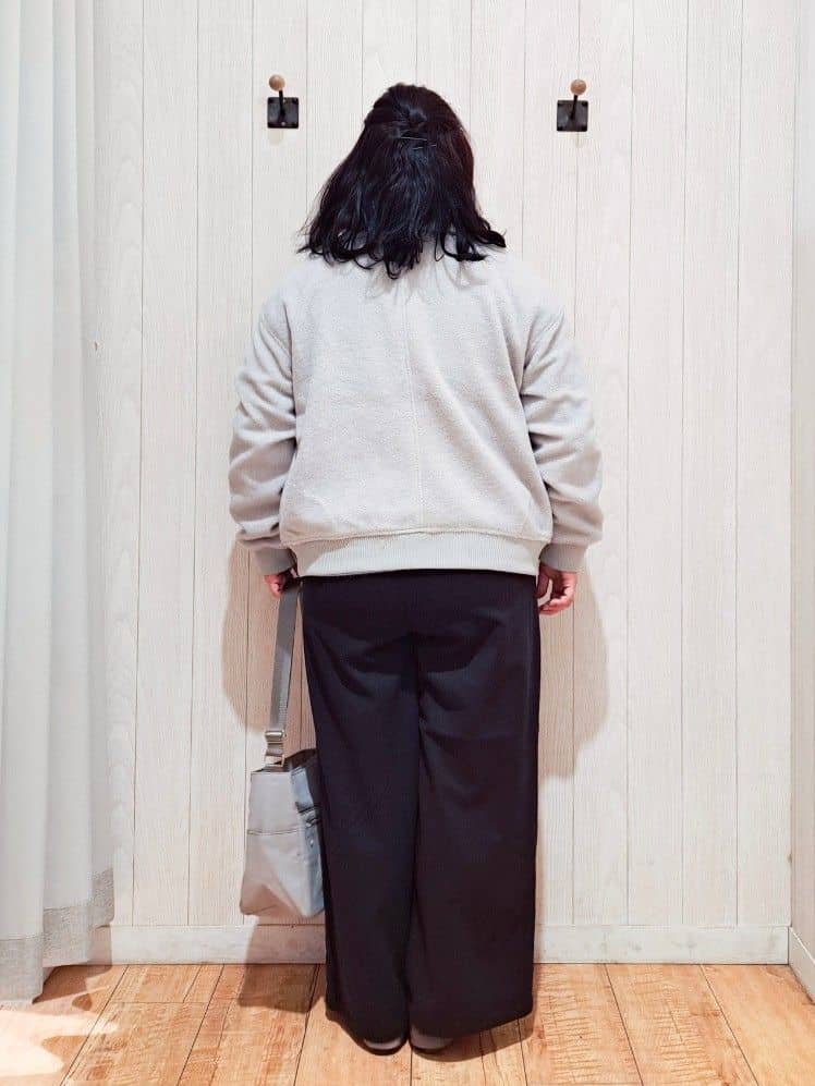 kotomiさんの「SHOO･LA･RUE｜【S-LL】軽くてふんわりあたたかい スライバージャケット」を使ったコーディネート