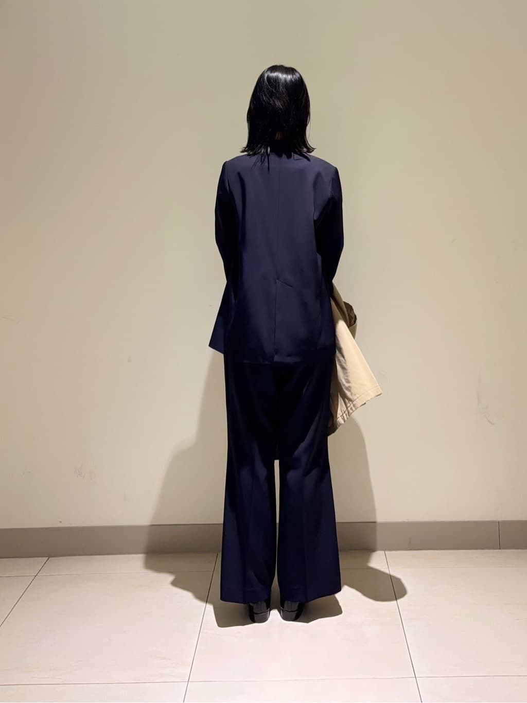 mayuさんの「Dessin｜【ユニセックス】シャンブレートレンチコート」を使ったコーディネート