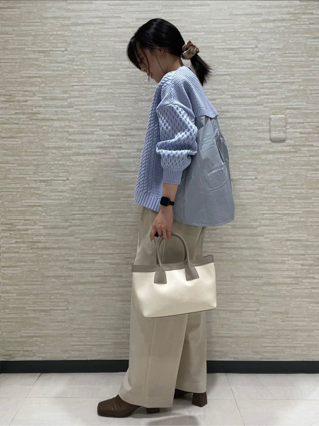 Kataさんの「UNTITLED｜【TORRAZZO DONNA】ドッキングニットトップス」を使ったコーディネート