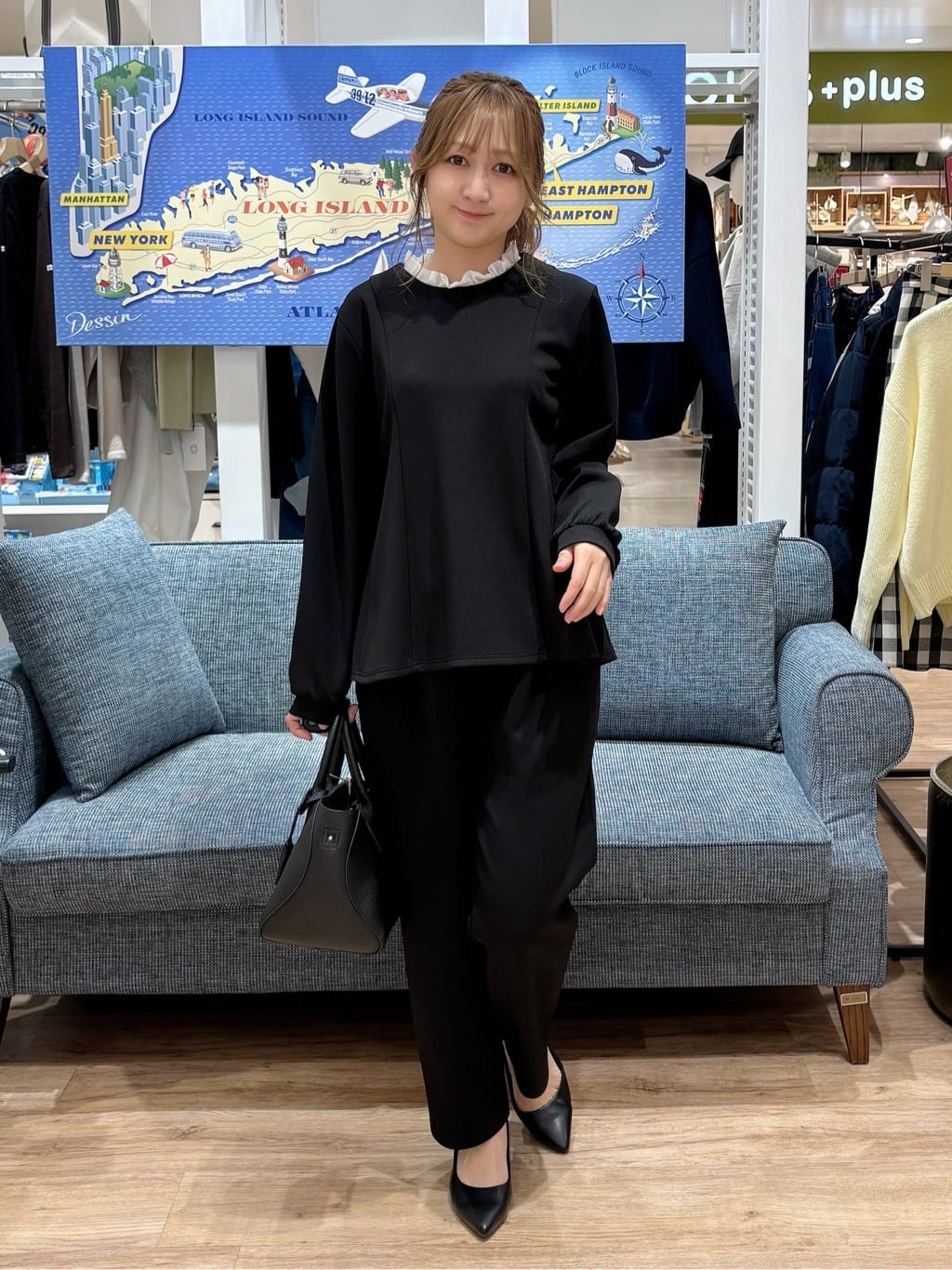 yuinaさんの「Dessin｜【入卒/セレモニー/セットアップ可能】カットジョーゼット2WAYトップス」を使ったコーディネート