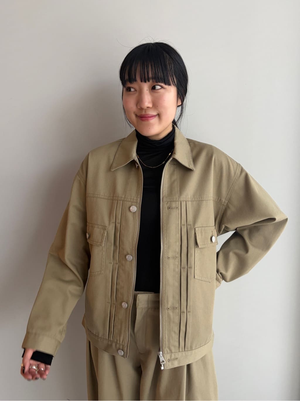 Akutagawaさんの「tk.TAKEO KIKUCHI｜【別注】Dickiesワークジャケット」を使ったコーディネート