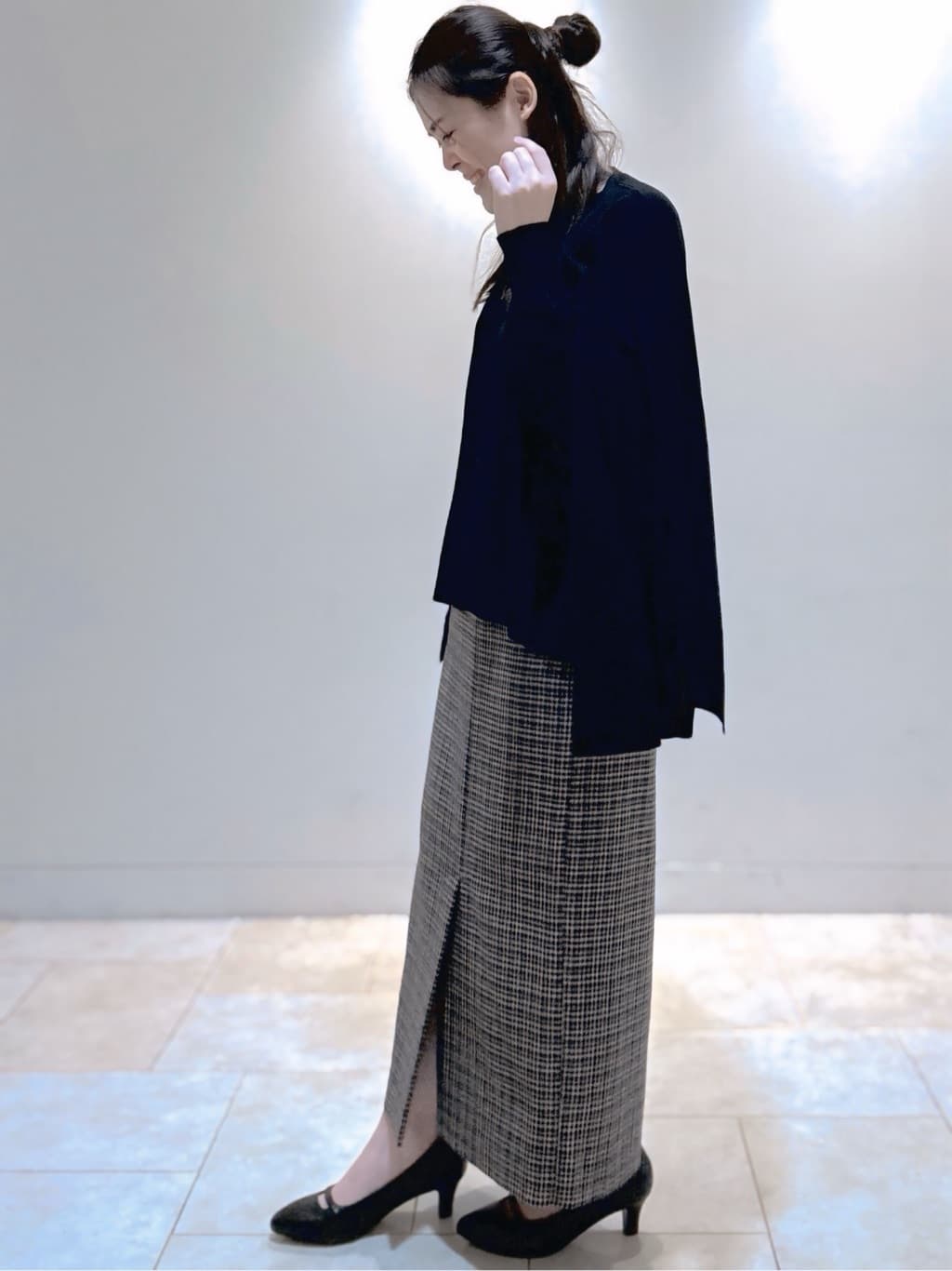 S&auml;K&iuml;さんの「Reflect｜【ちくちくしない／アンサンブル可／通勤におすすめ◎】オフボディ着流しカーディガン」を使ったコーディネート