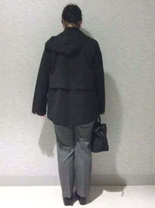 sakoさんの「Reflect｜【すっきり見え／フード取り外し可／通勤におすすめ◎】ライティアウター」を使ったコーディネート