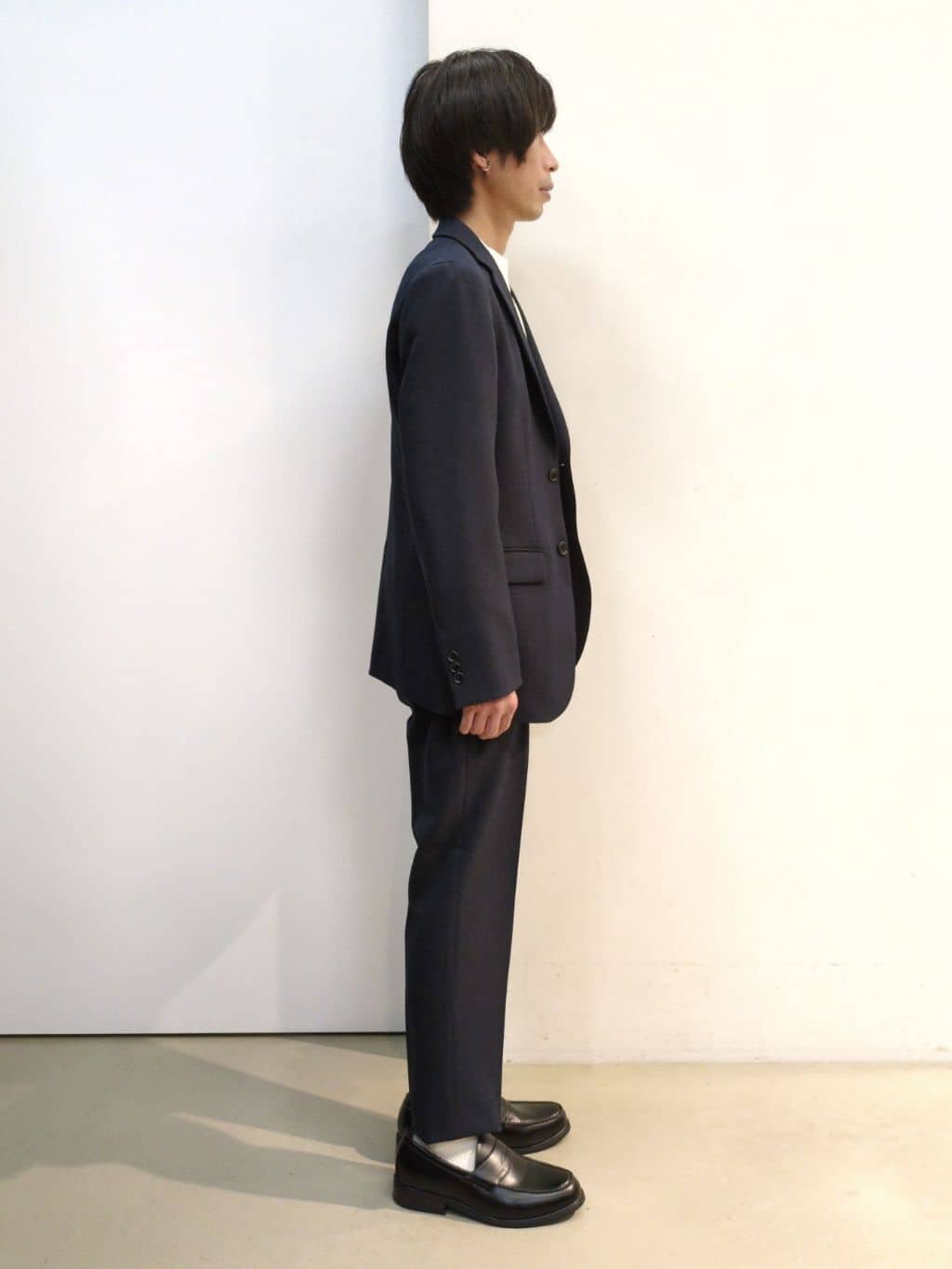 takeさんの「THE SHOP TK｜【セットアップ可/防シワ/洗濯機OK】AVANT WOOLYグレンチェックジャケット」を使ったコーディネート