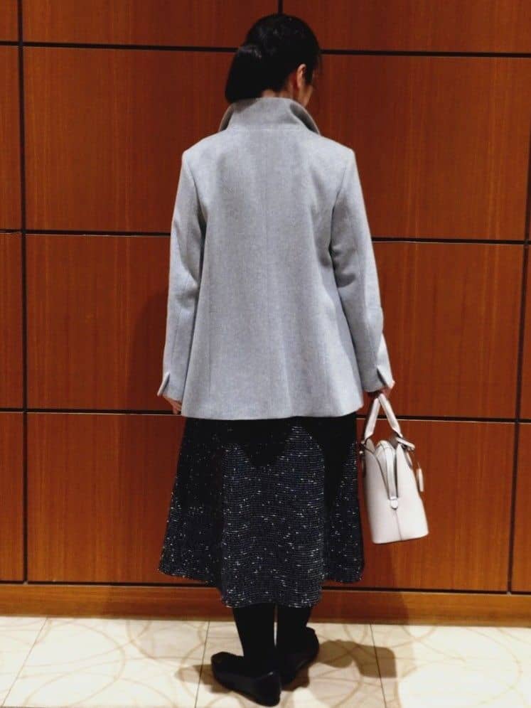 Kさんの「Reflect｜【ほんのりラメ感◎】ケーブル柄ニット」を使ったコーディネート