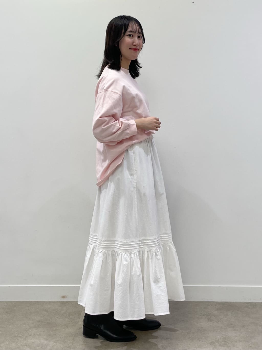 yukariさんの「Dessin｜【花粉ガード/撥水加工/洗える】ステンカラースプリングコート」を使ったコーディネート