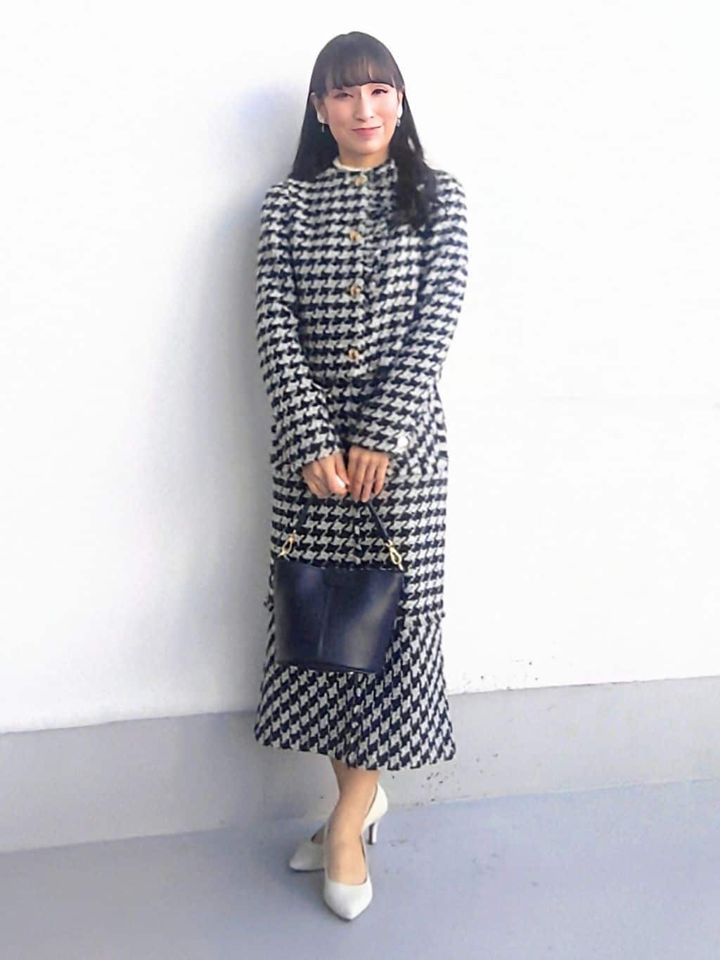 keinaさんの「SunaUna｜【COLLECTION LINE】ツイードラッフルジャケット」を使ったコーディネート