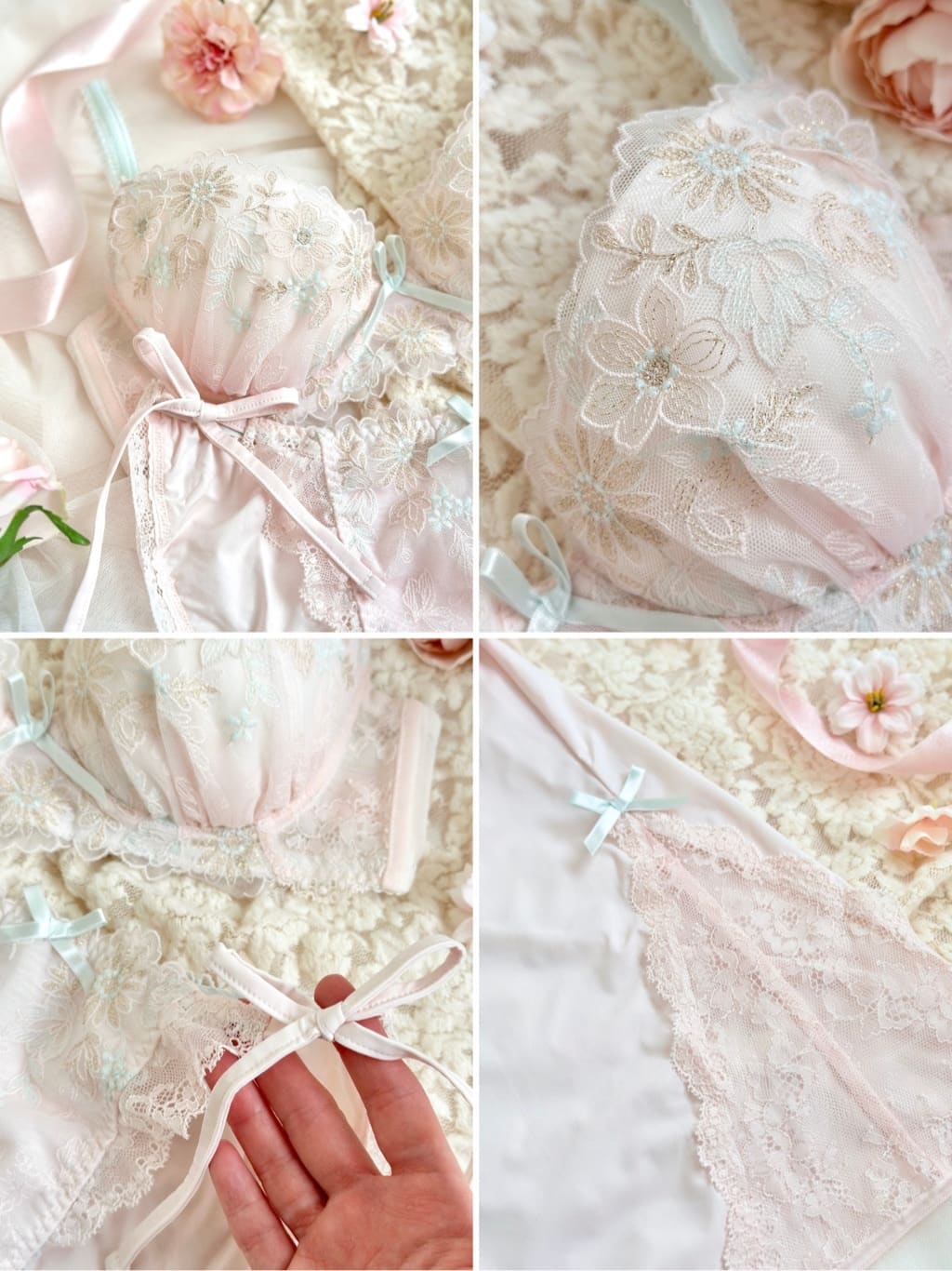 misakiさんの「Risa Magli｜リゼット ブラジャー (B-C) ＜Sweet Rich（スウィートリッチ）＞」を使ったコーディネート
