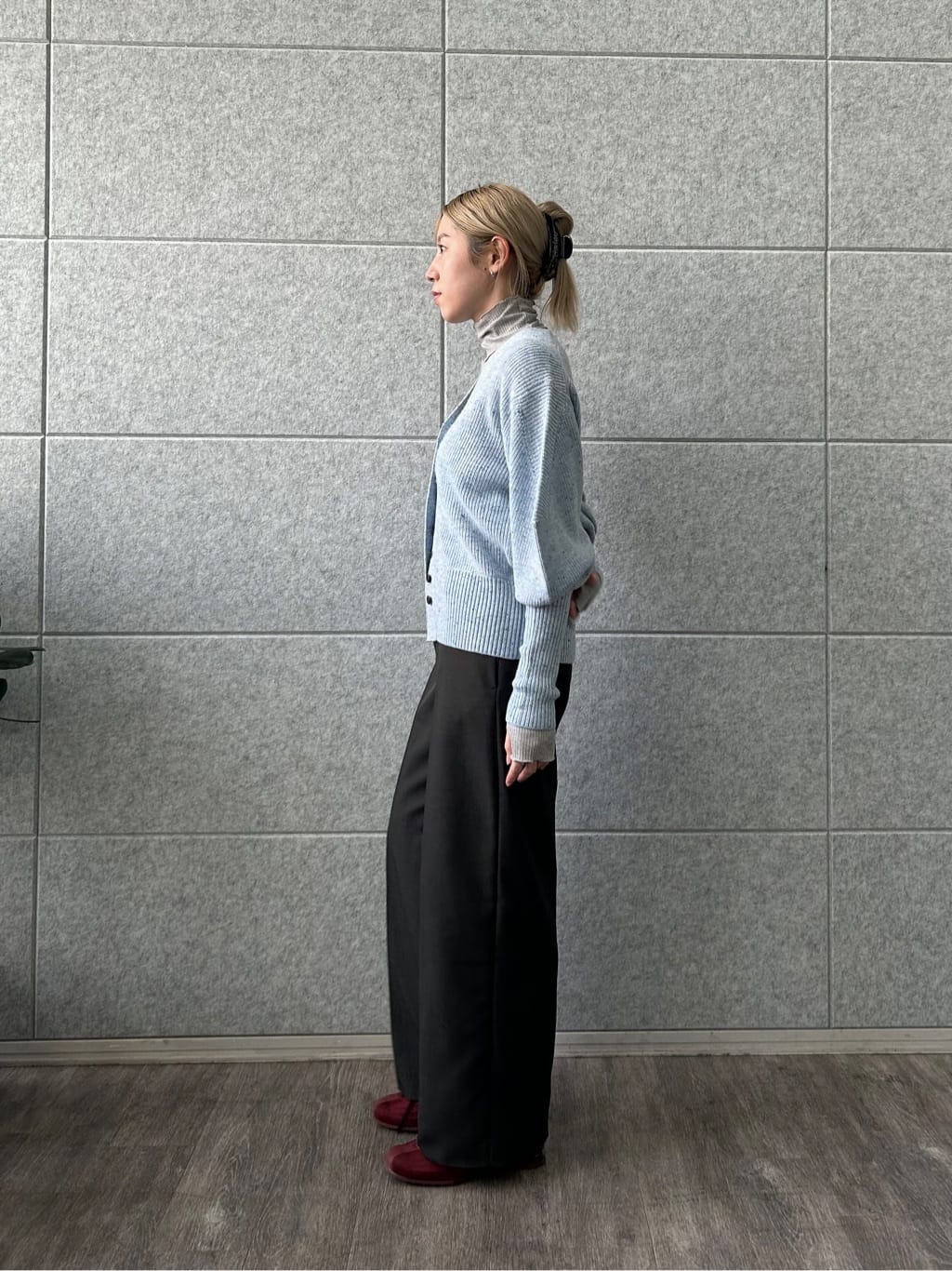 honoka Aさんの「CODE A｜puff cardigan」を使ったコーディネート