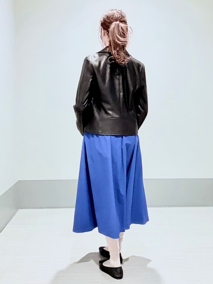 Yamaさんの「DRESSTERIOR｜【本革】レザーダブルライダース」を使ったコーディネート