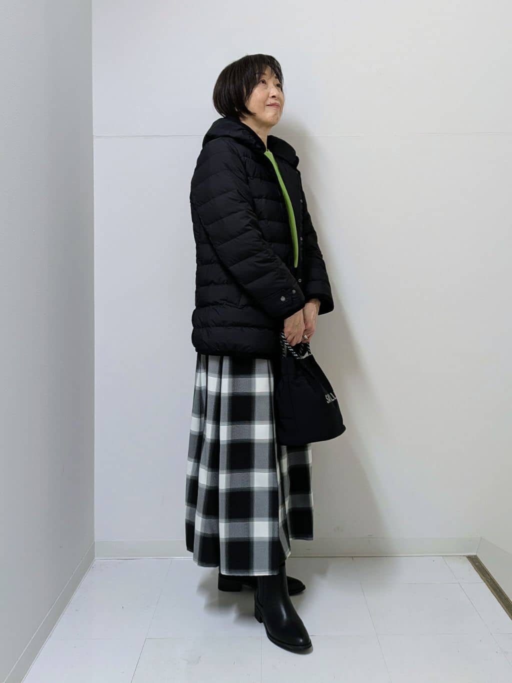 Asaさんの「Dessin｜【撥水・2WAY】ミュラーダウンコートミドル丈」を使ったコーディネート