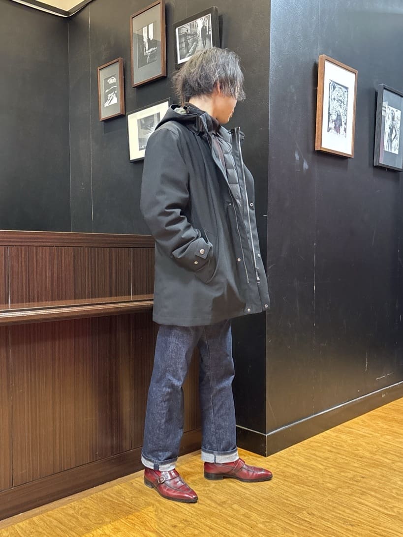 KEIさんの「TAKEO KIKUCHI｜【3WAY】ドビー ダウンライナー付ブルゾン」を使ったコーディネート