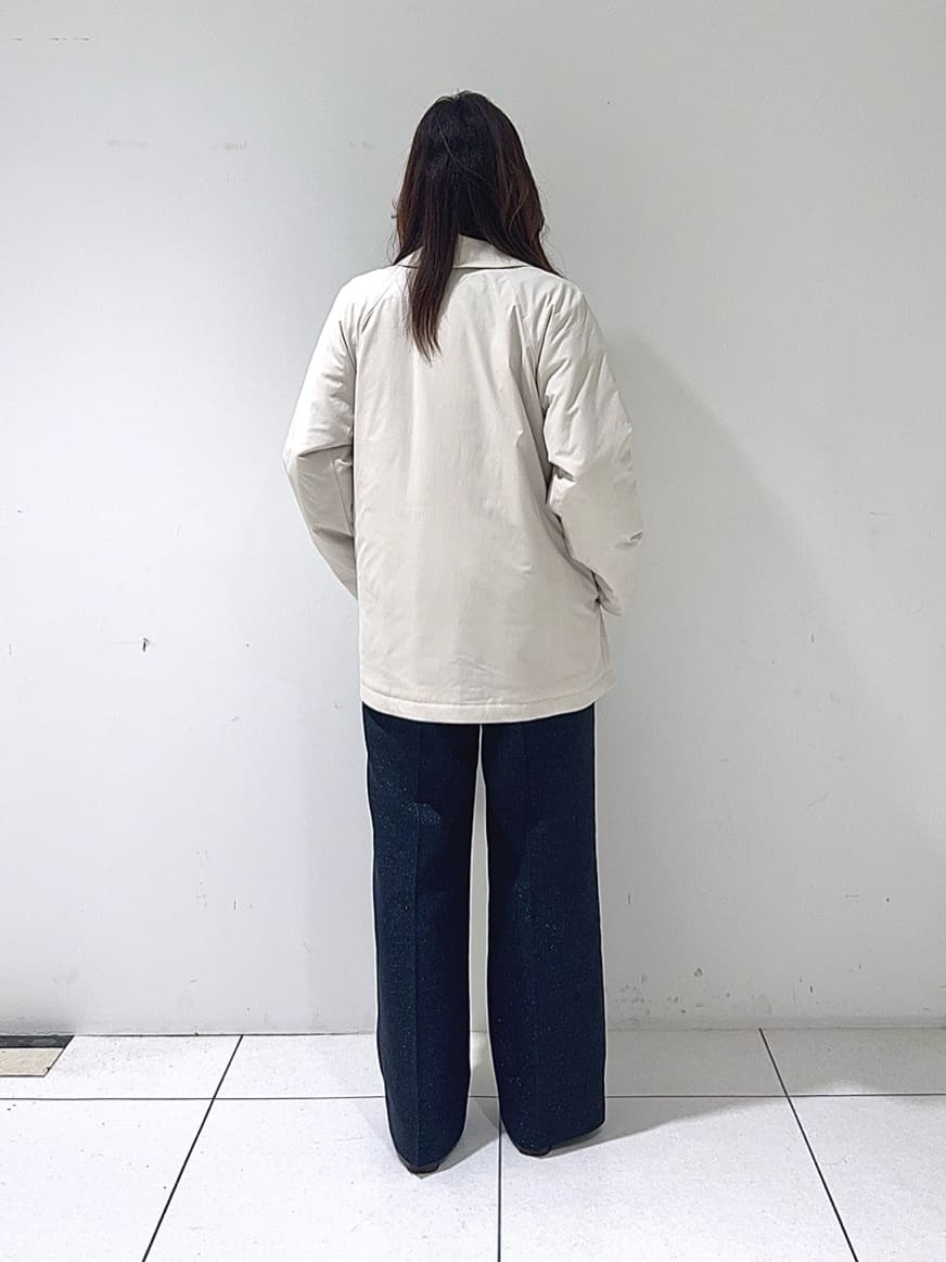そんさんの「INDIVI｜【超軽量／蓄熱】ライトパフステンカラーコート」を使ったコーディネート