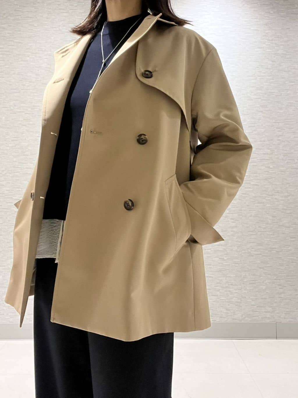marikoさんの「Reflect｜【オン・オフ着回しやすい◎】ダブルブレストジャケット」を使ったコーディネート