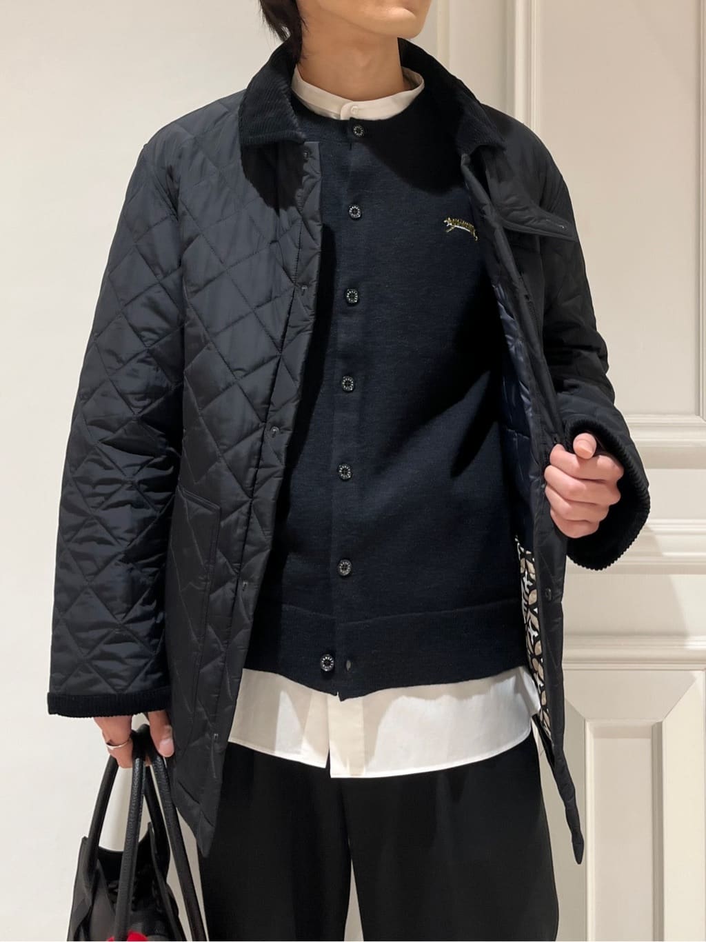Watanabeさんの「DRESSTERIOR｜◆キルティング ハンティングジャケット」を使ったコーディネート
