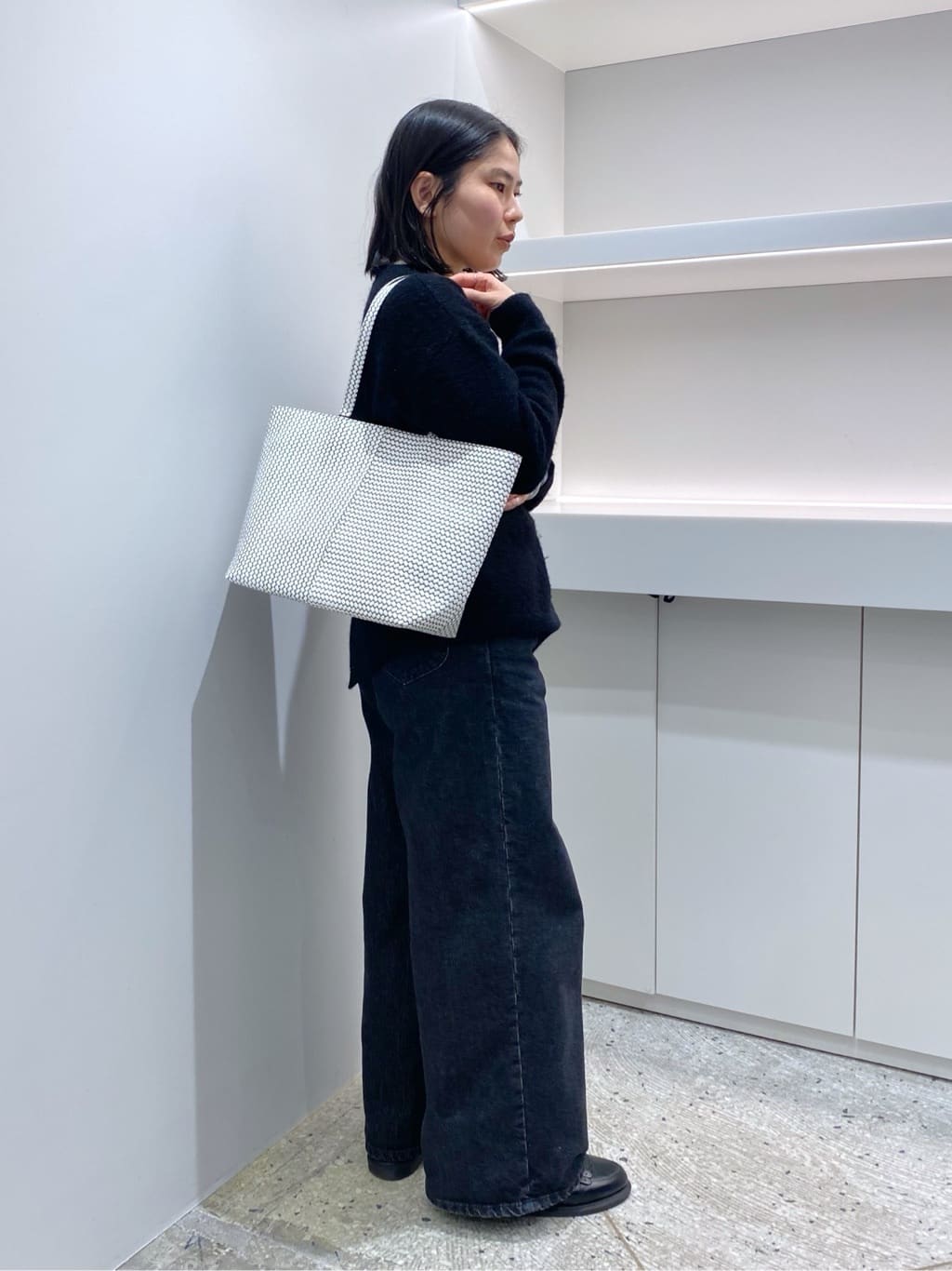 Uさんの「HIROKO HAYASHI｜OTTICA（オッティカ）トートバッグ」を使ったコーディネート