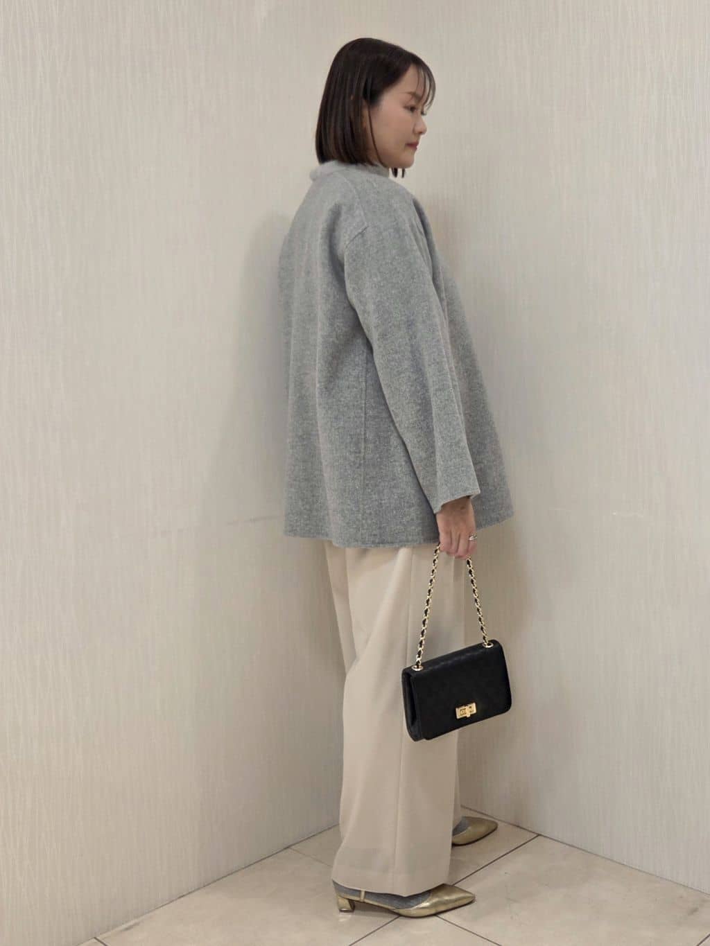 naokoさんの「UNTITLED｜【ミディ丈/軽やか】セミラグランリバー コート」を使ったコーディネート