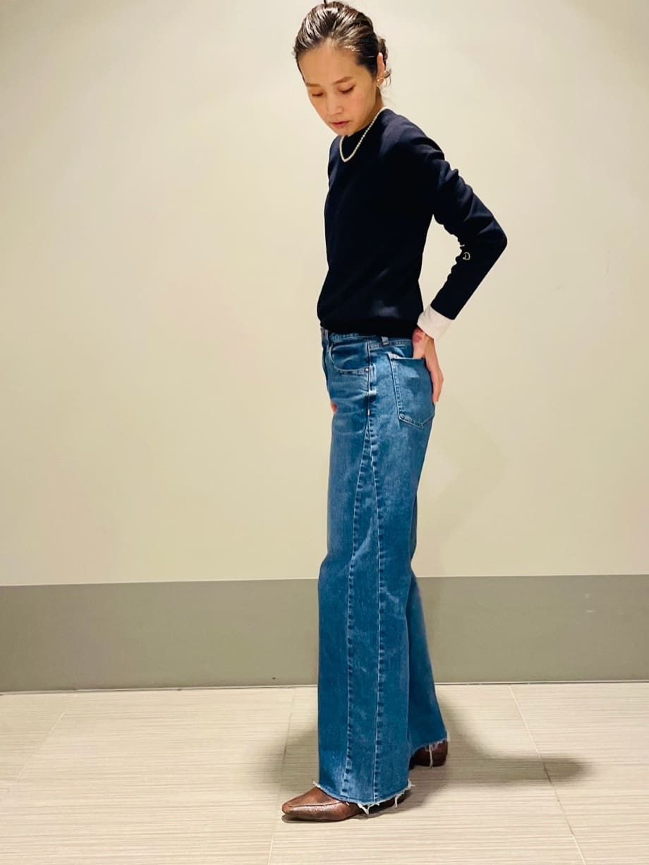 Annさんの「DRESSTERIOR｜ストレッチフルニードルニット」を使ったコーディネート