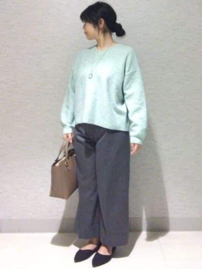 sakoさんの「Reflect｜【すっきりシルエット】ショート丈ダウンコート」を使ったコーディネート