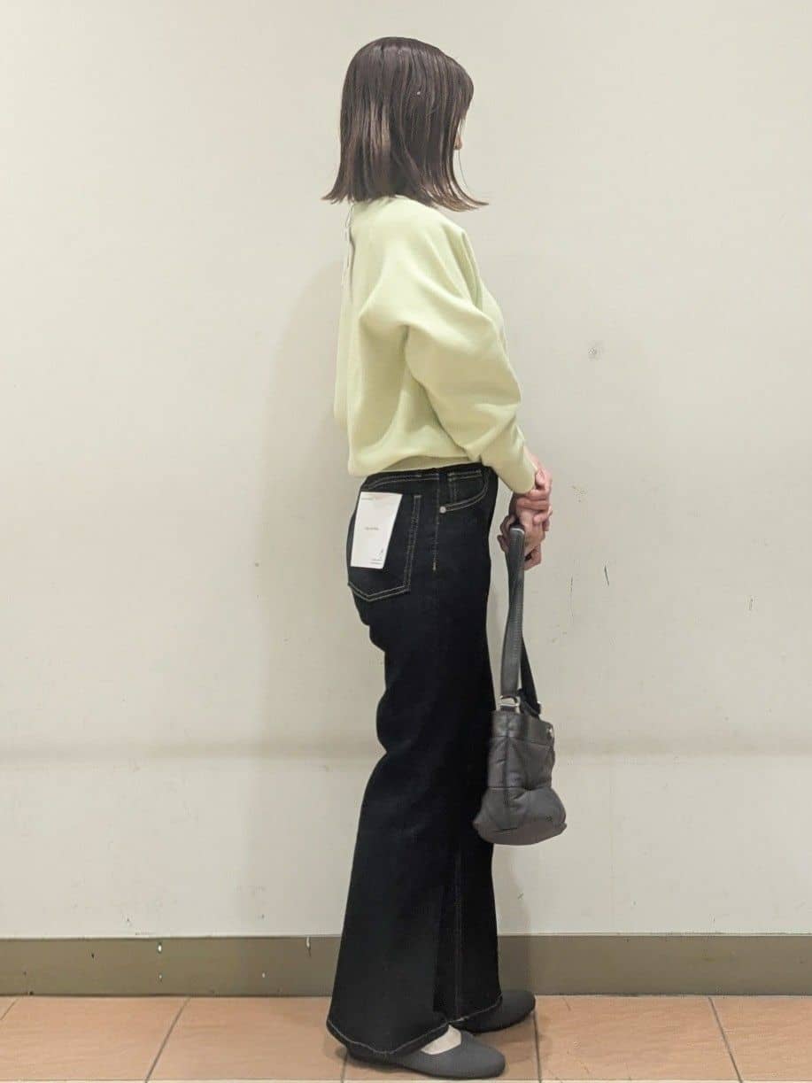 Miさんの「OPAQUE.CLIP｜スウェットライクニット【洗濯機OK】」を使ったコーディネート