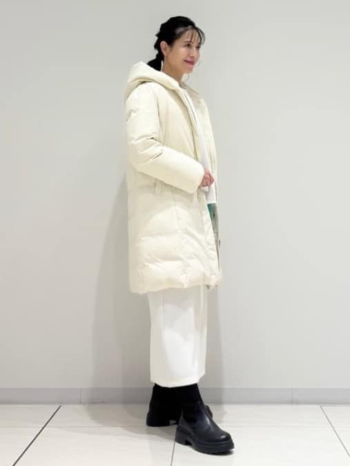 kayoさんの「INDIVI｜【SETUP可能／袖コンシャス】ダンボールジャージトップス」を使ったコーディネート