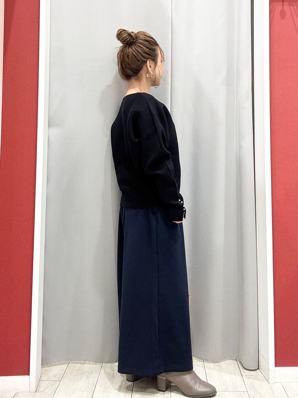shioさんの「SHOO･LA･RUE｜【洗濯機可/S-LL】体型カバーにも ガウチョパンツ」を使ったコーディネート