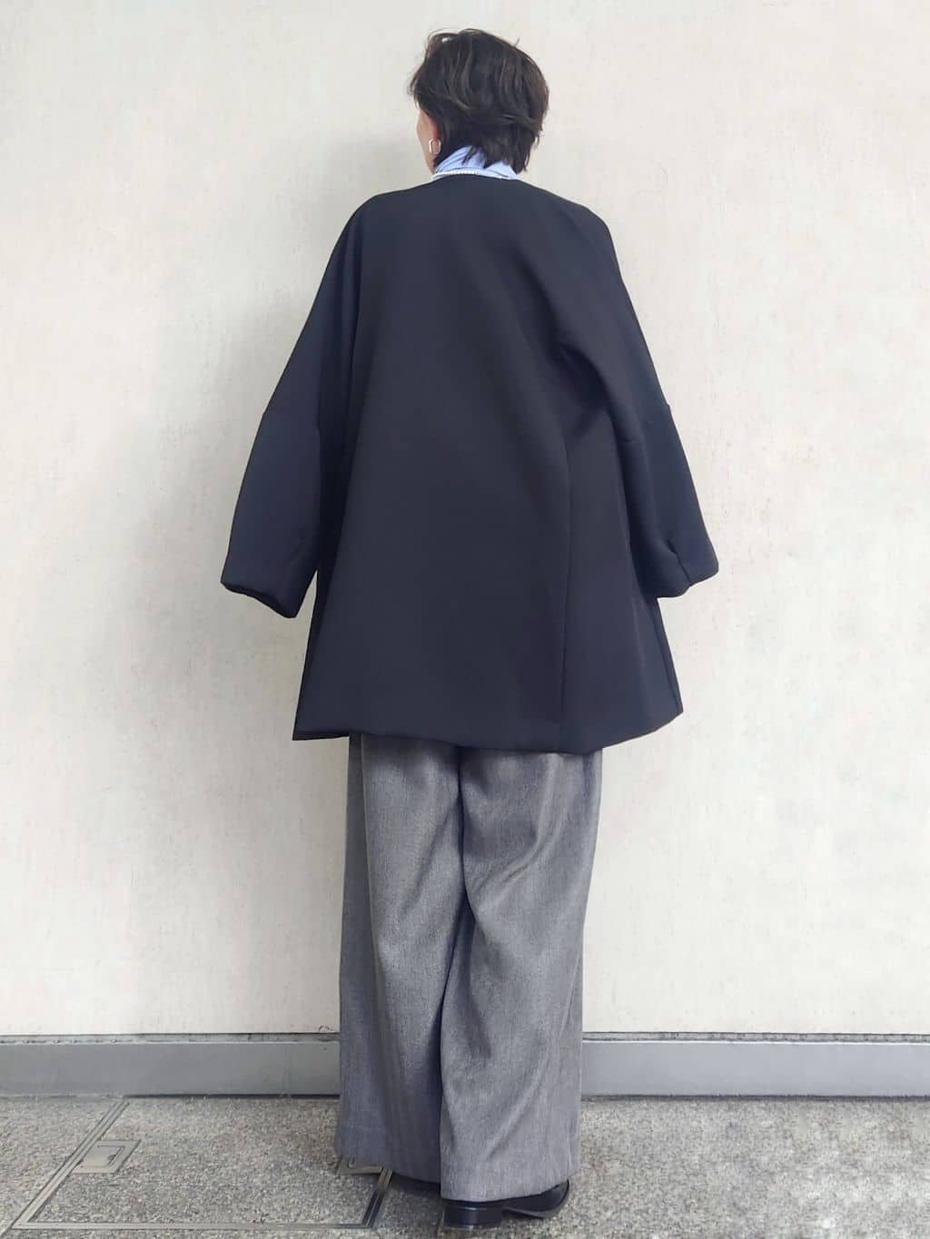 milkyさんの「OPAQUE.CLIP｜フォルムスリーブミドルコート【洗濯機OK】」を使ったコーディネート