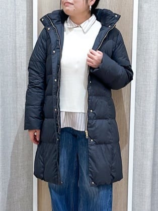 naoさんの「grove｜【名品アウター/800FP・多機能】つつまれダウンロング」を使ったコーディネート