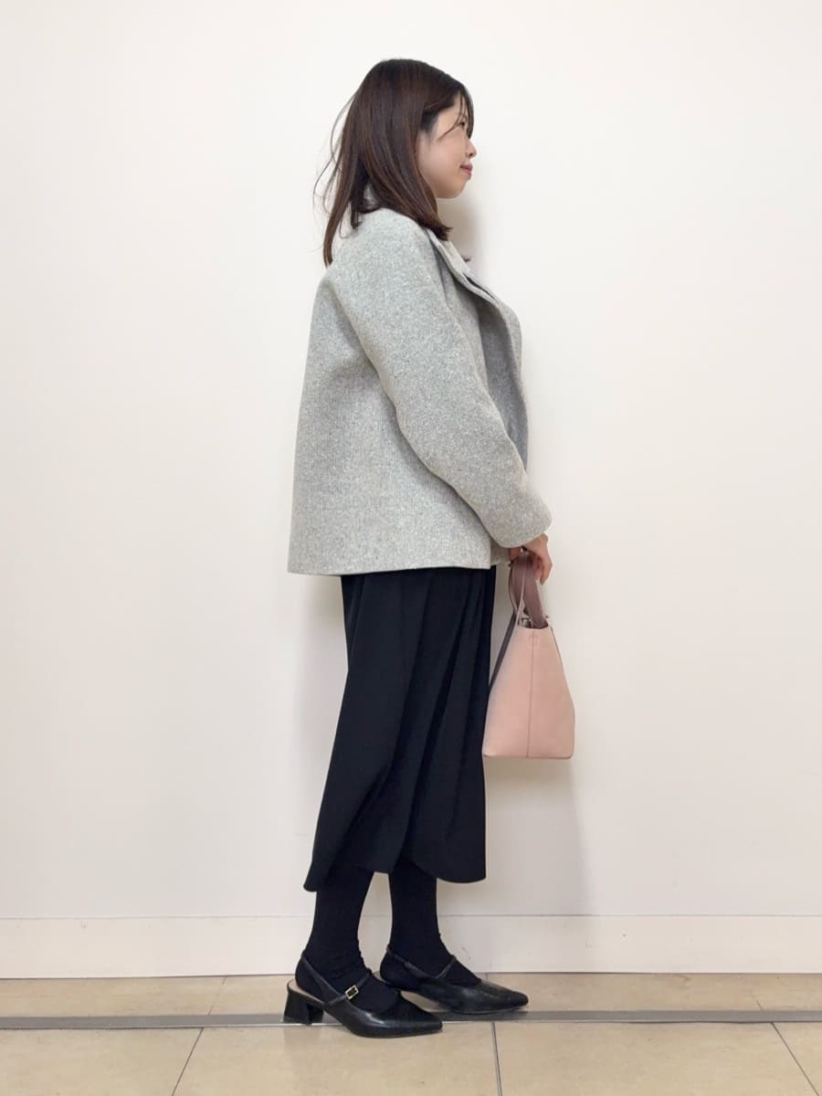 asamiさんの「UNTITLED｜【着回しが効く／オンオフアウター】ウールショートコート」を使ったコーディネート