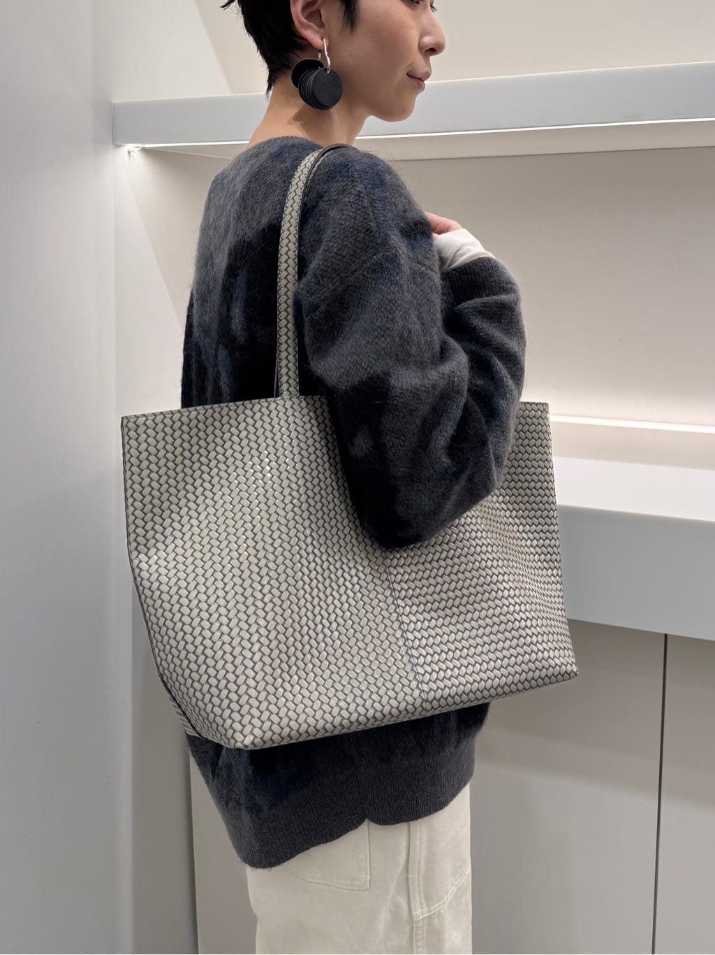 Kさんの「HIROKO HAYASHI｜OTTICA（オッティカ）トートバッグ」を使ったコーディネート