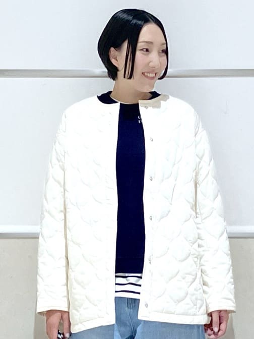 eriko さんの「Dessin｜【ユニセックス/洗える】ロゴ刺繍入りコットンジャカード」を使ったコーディネート