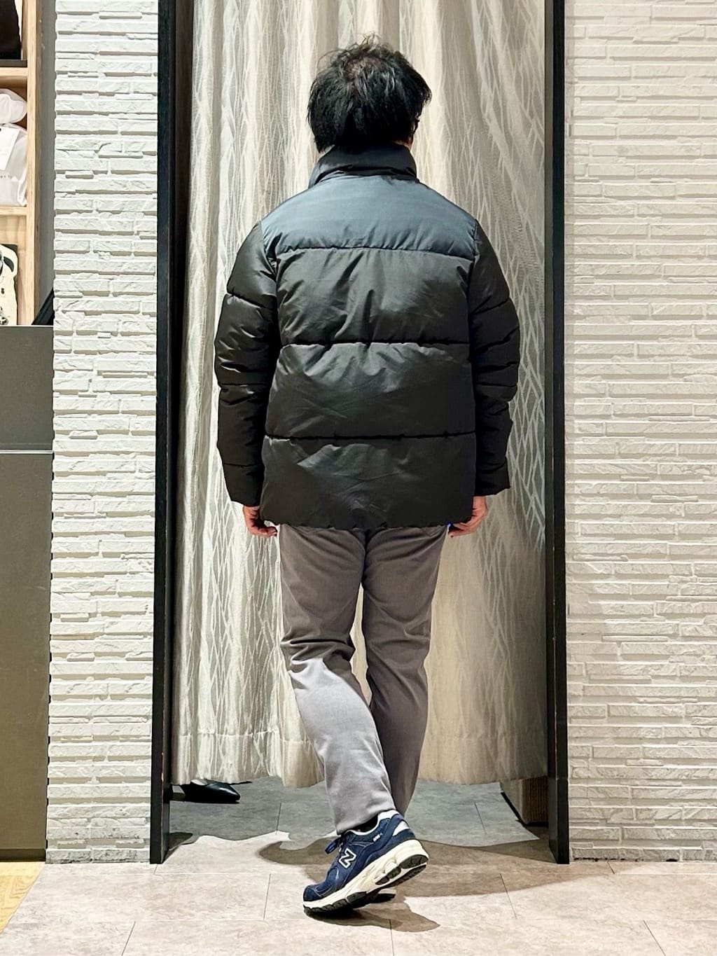 KENJI Iさんの「THE SHOP TK｜【撥水/洗濯機可】寒い季節でも快適 中綿スタンドブルゾン」を使ったコーディネート