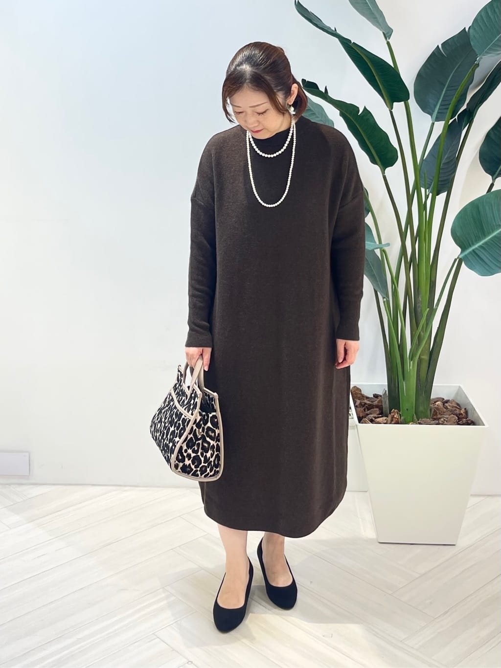 Tomoさんの「UNTITLED｜【軽量／ウール混】ライトフォルム ロングコート」を使ったコーディネート