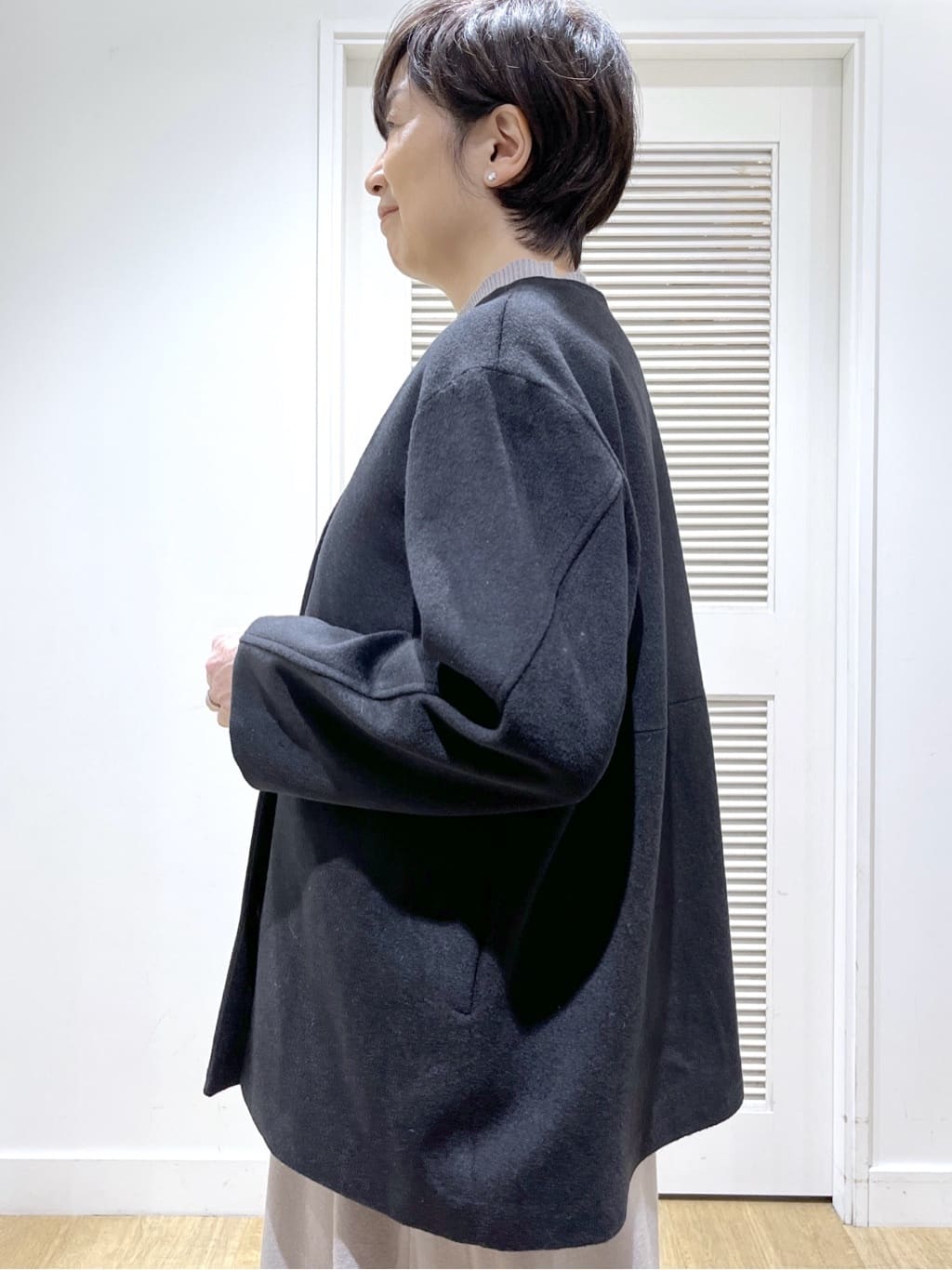 Miyazakiさんの「Dessin｜【2点セット・洗える】シャギーベストニットワンピース」を使ったコーディネート