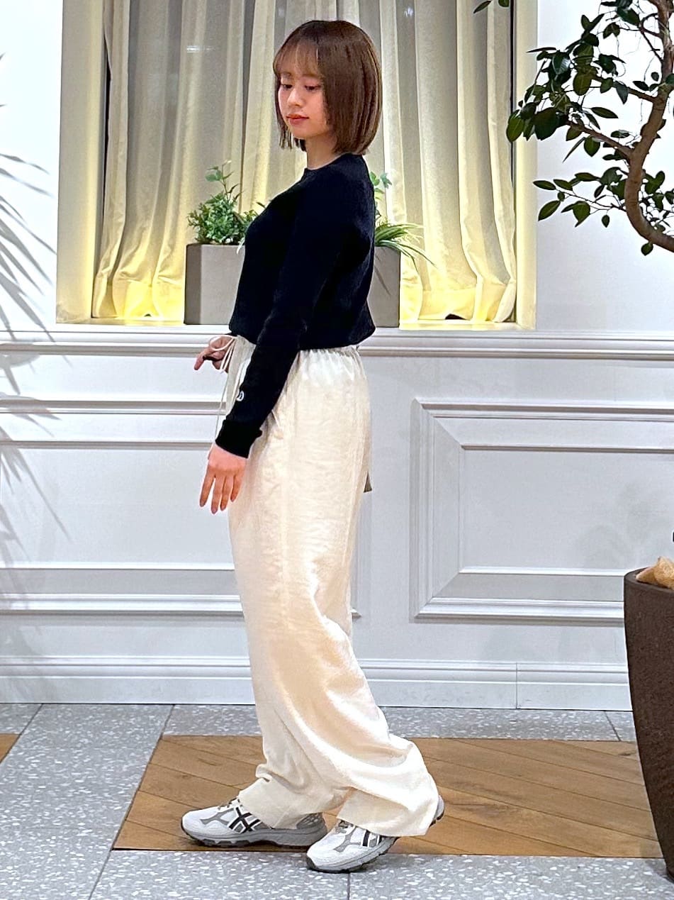 なべこさんの「DRESSTERIOR｜◆【ウォッシャブル】コットンフルニードルニット」を使ったコーディネート