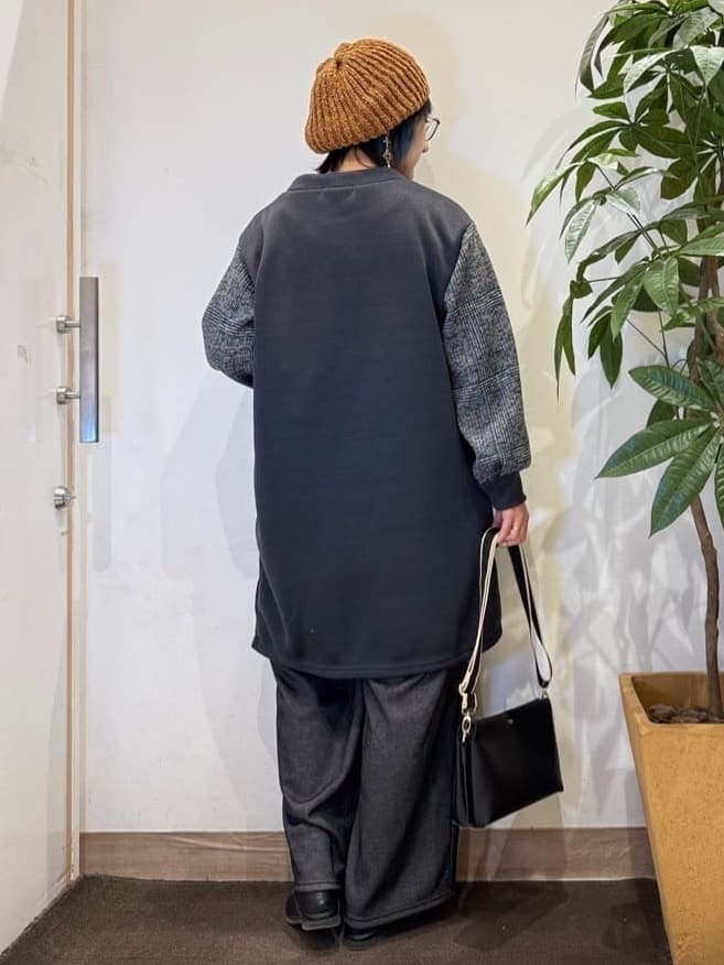misakiさんの「SHOO･LA･RUE｜【あったか/S-LL】お袖チェック裏起毛チュニック」を使ったコーディネート