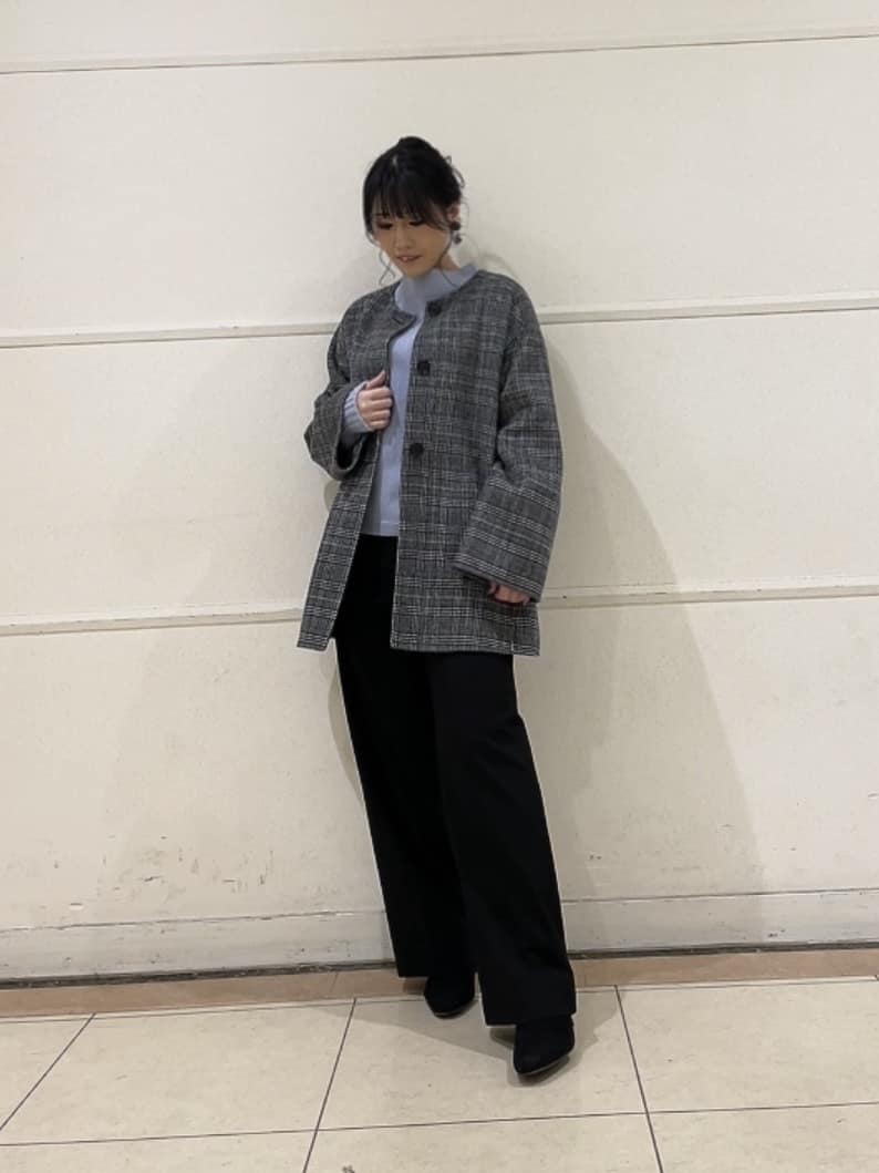 watanabeさんの「UNTITLED｜【ミディ丈/軽やか】セミラグランリバー コート」を使ったコーディネート