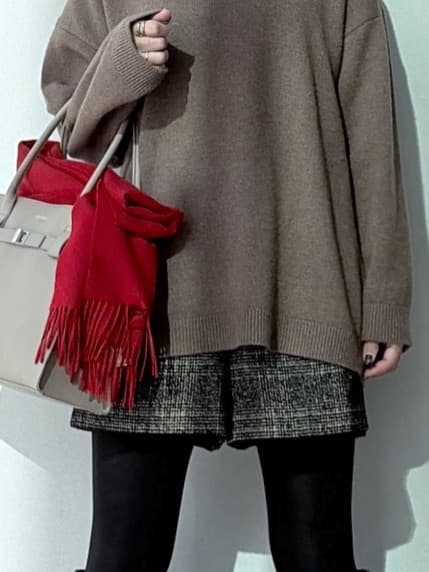 yoshikadoさんの「DRESSTERIOR｜◆【干場義雅&times;DRESSTERIOR】ウールカシミヤニット」を使ったコーディネート