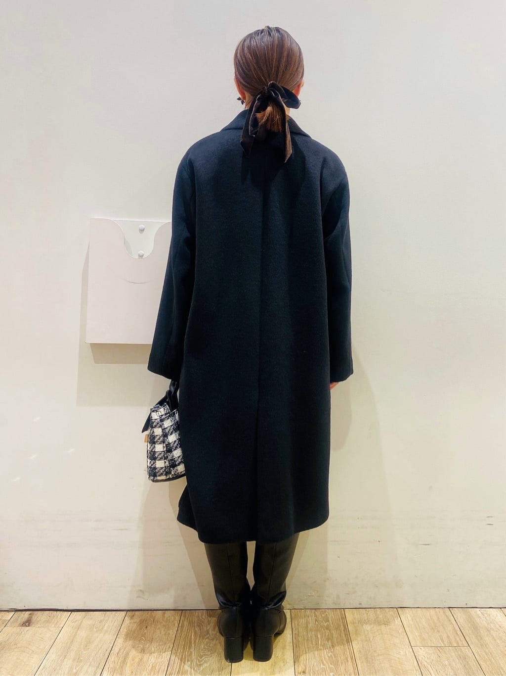 YUKOさんの「index｜カシミヤブレンドウールチェスターコート」を使ったコーディネート