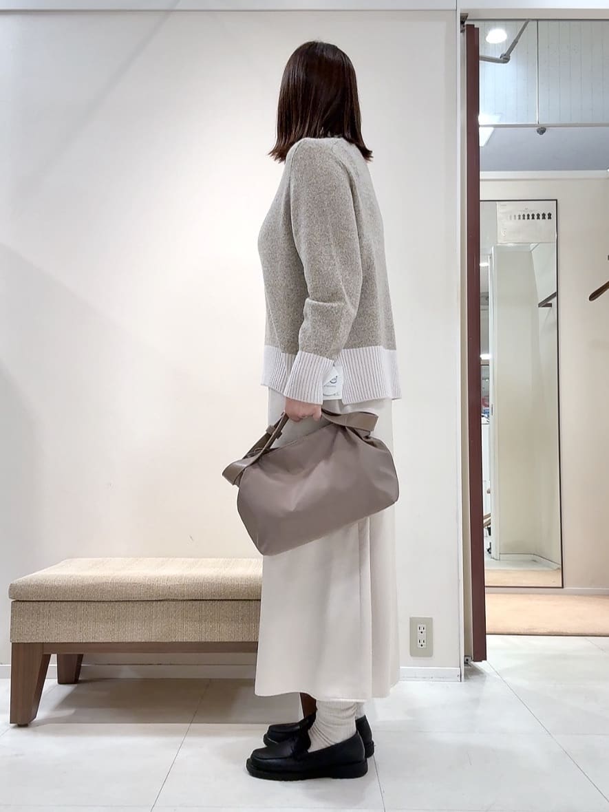 YUIさんの「UNTITLED｜【8色展開/洗える】ウールカシミヤ ハイネックニット」を使ったコーディネート