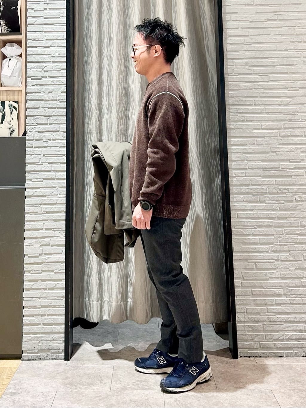 KENJI Iさんの「THE SHOP TK｜【3WAY】中綿ライナー付き カルゼコート　洗濯機OK/ON・OFF対応」を使ったコーディネート