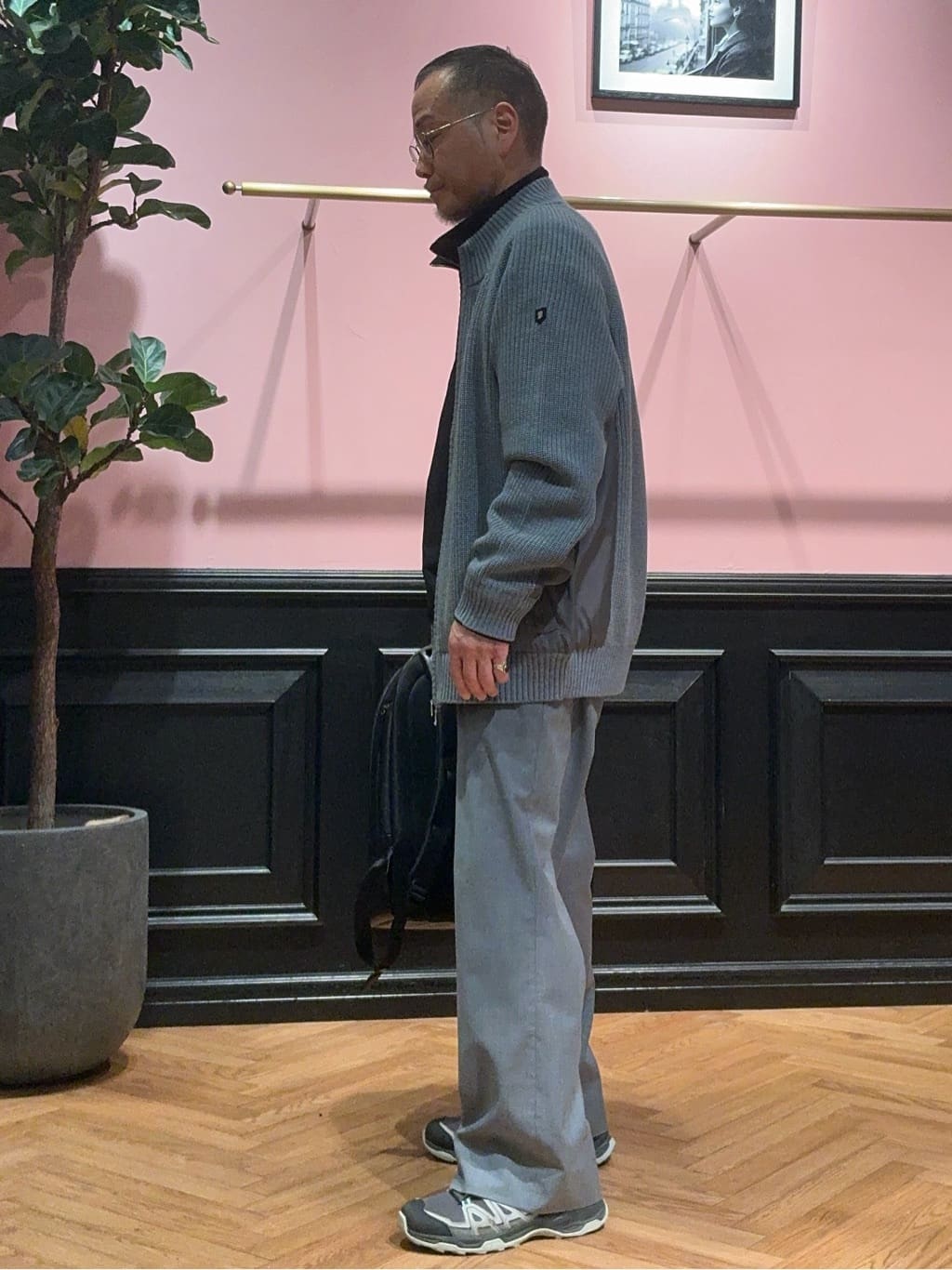 torigoeさんの「DRESSTERIOR｜リサイクルレザーバックパック」を使ったコーディネート
