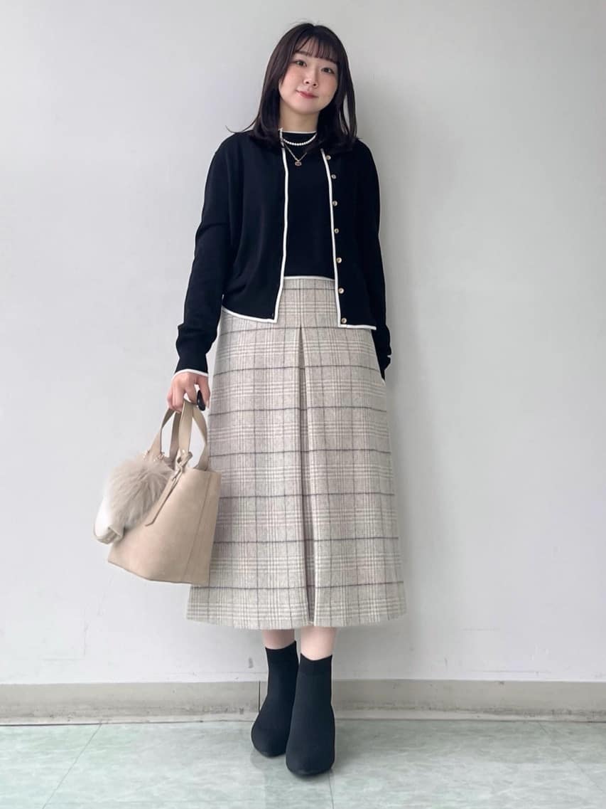KAHOさんの「UNTITLED｜【アンサンブル可/洗える】ウォームスパンニット」を使ったコーディネート
