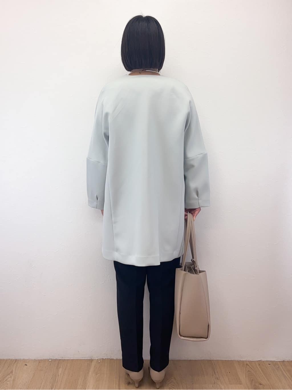 Takeさんの「OPAQUE.CLIP｜《通勤対応》レースブラウス【洗濯機OK】」を使ったコーディネート