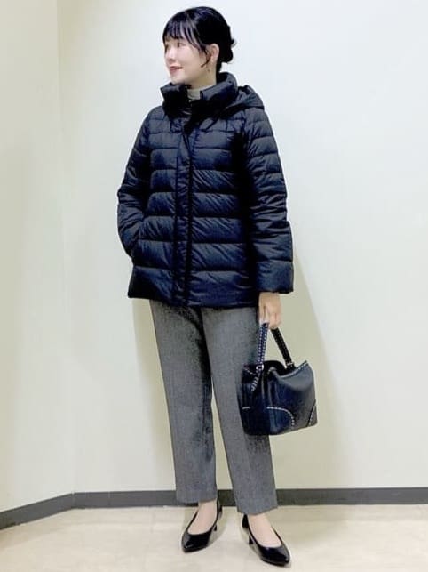  beni_gingerさんの「Reflect｜【SS-4Lサイズ】フーデッドミドルダウンコート」を使ったコーディネート