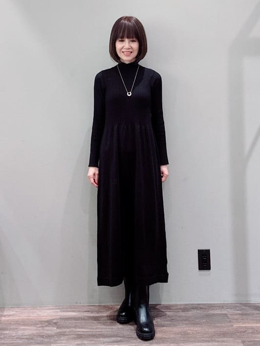 Satoさんの「Dessin｜メタルワントップネックレス」を使ったコーディネート