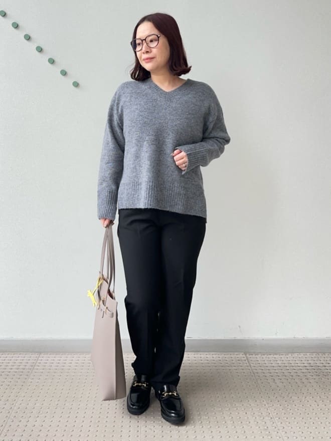 Asamiさんの「DRESSTERIOR｜◆テーパードパンツ」を使ったコーディネート
