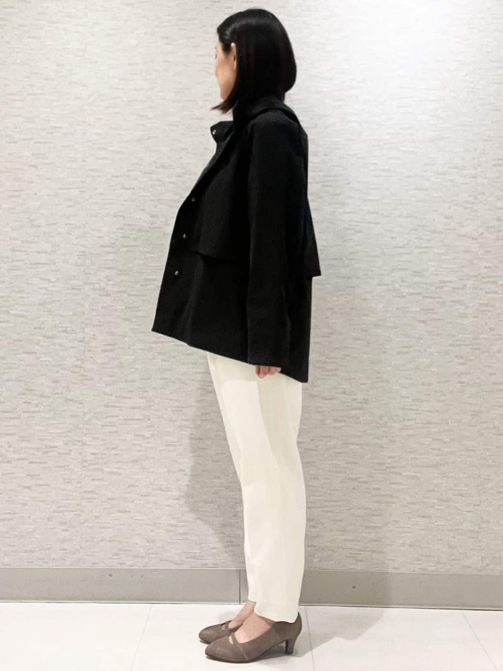 marikoさんの「Reflect｜【すっきり見え／フード取り外し可／通勤におすすめ◎】ライティアウター」を使ったコーディネート