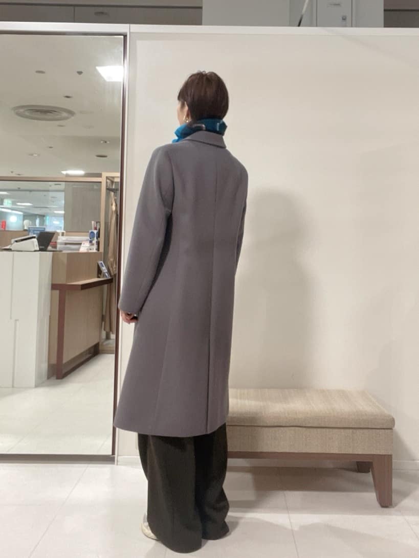 IWAMOさんの「UNTITLED｜【スタイリッシュ／オンオフ兼用】ウールチェスターコート」を使ったコーディネート