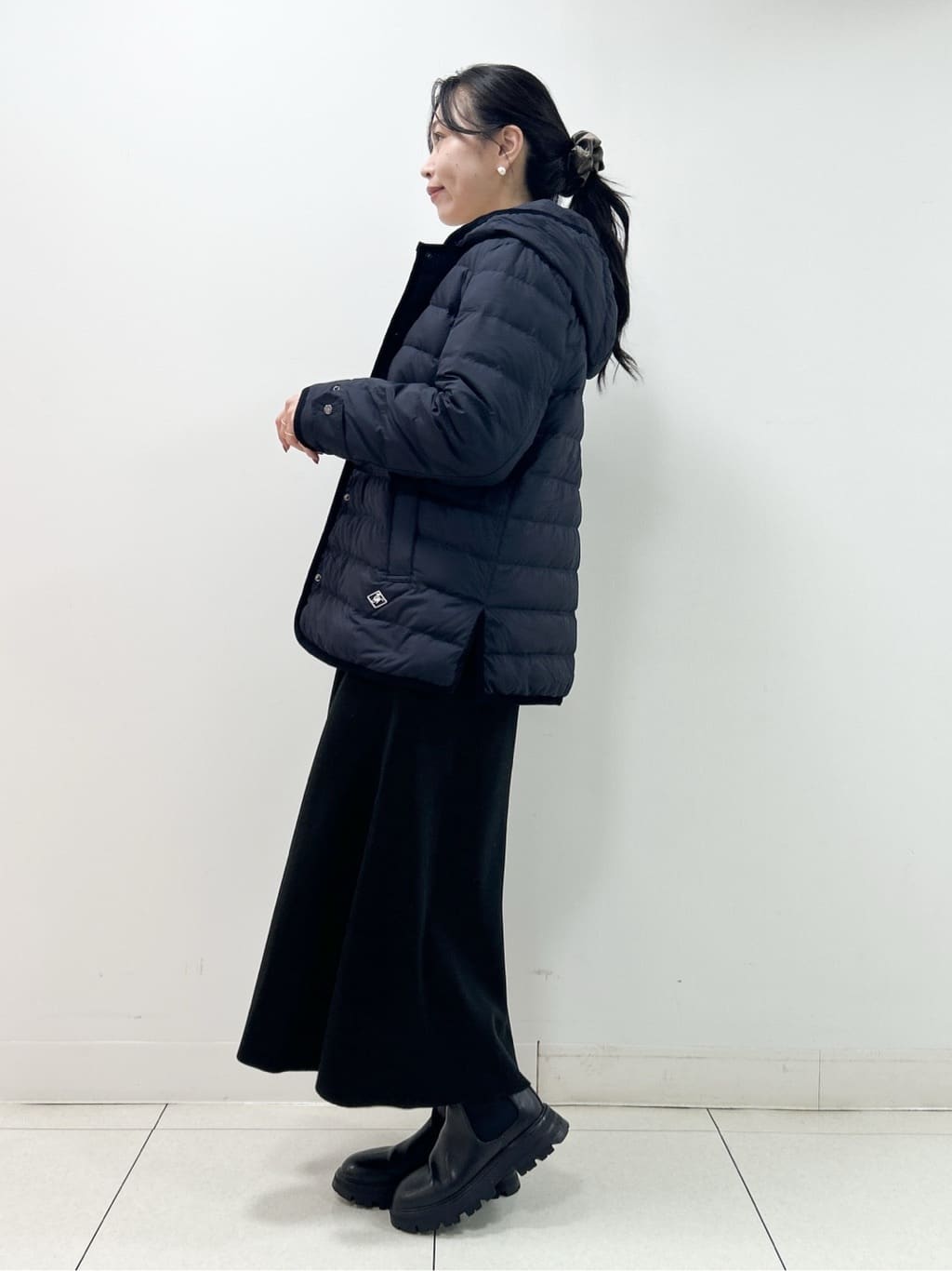 Kaiさんの「Dessin｜【撥水・2WAY】ミュラーダウンコートミドル丈」を使ったコーディネート